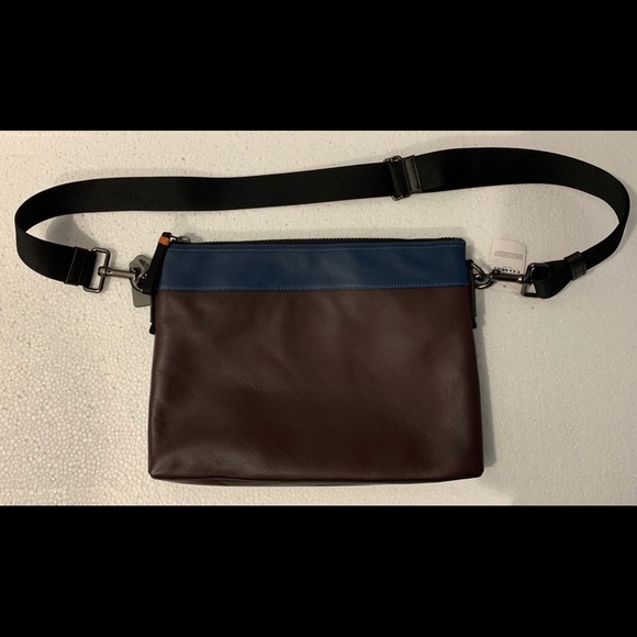 Coach Men's Edge Messenger in Colorblock Bag - Picture 3 of 6